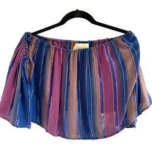 Cleobella Off Shoulder Striped Top